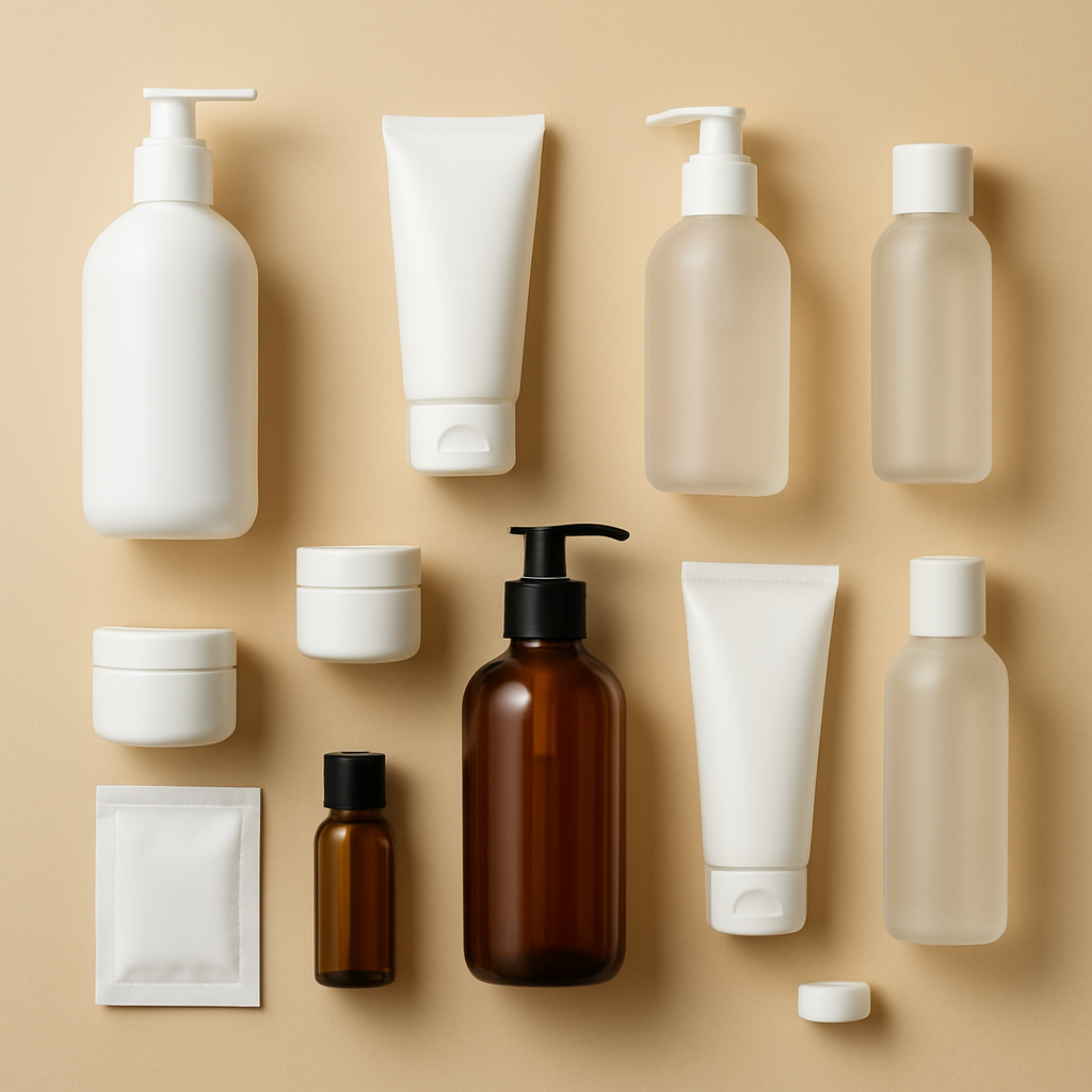 Range of hair care packaging options