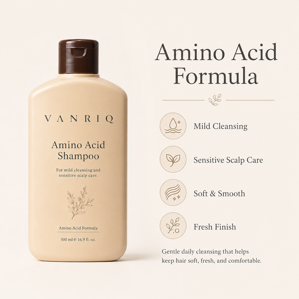 Amino Acid Shampoo - Printed Packaging 1 detail 2