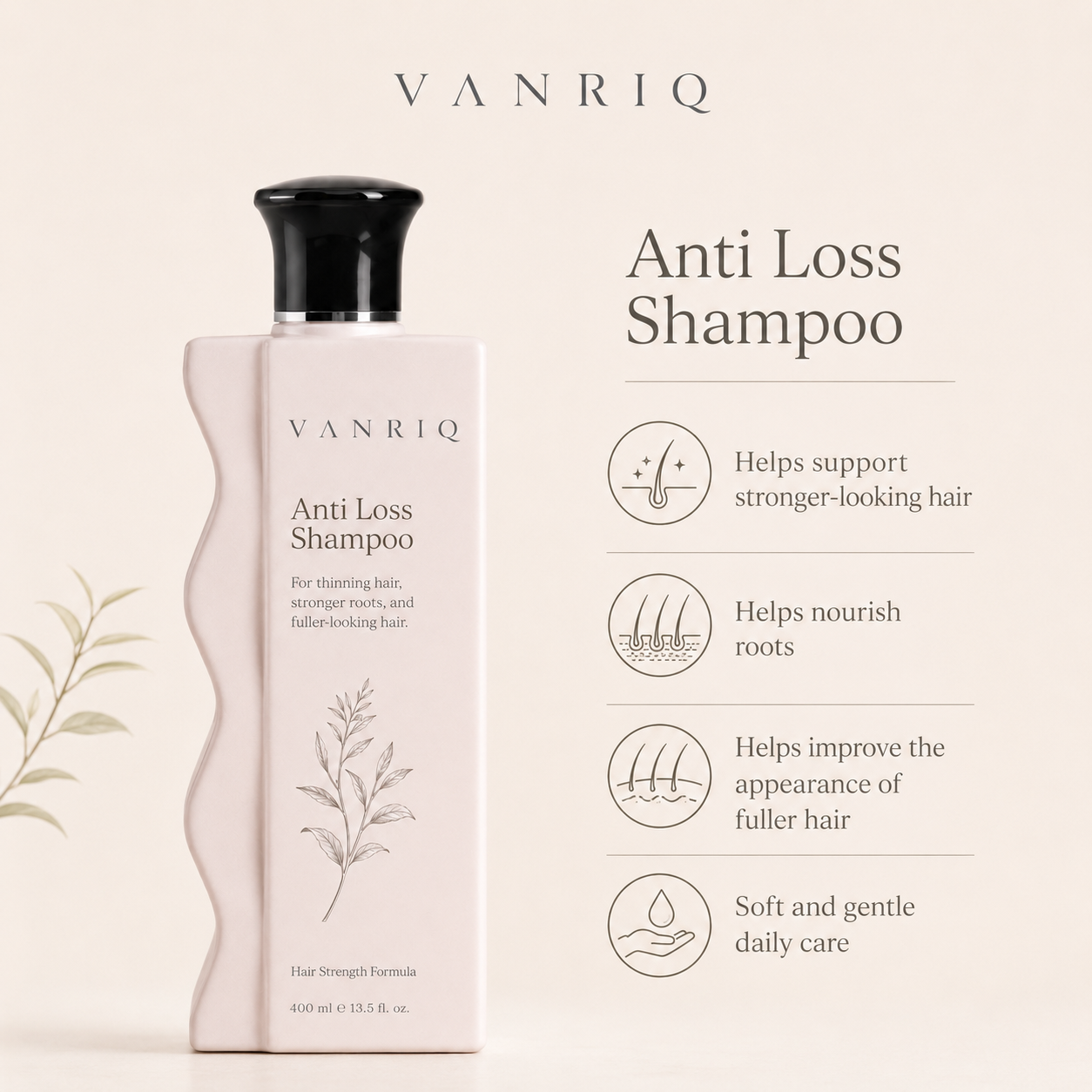 Anti-Loss Strengthening Shampoo - Printed Packaging 2 detail 2