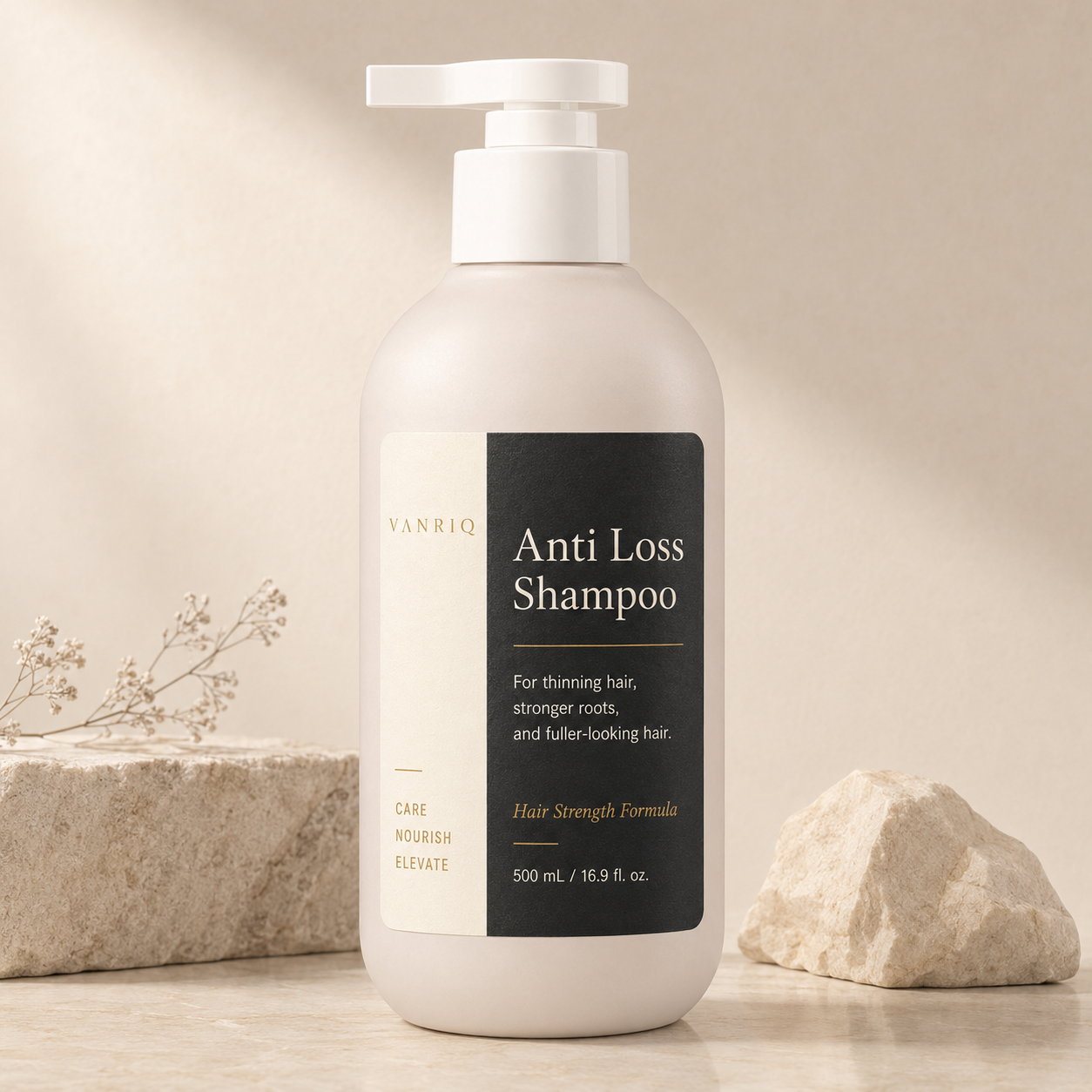 Anti-Loss Strengthening Shampoo - Sticker Packaging