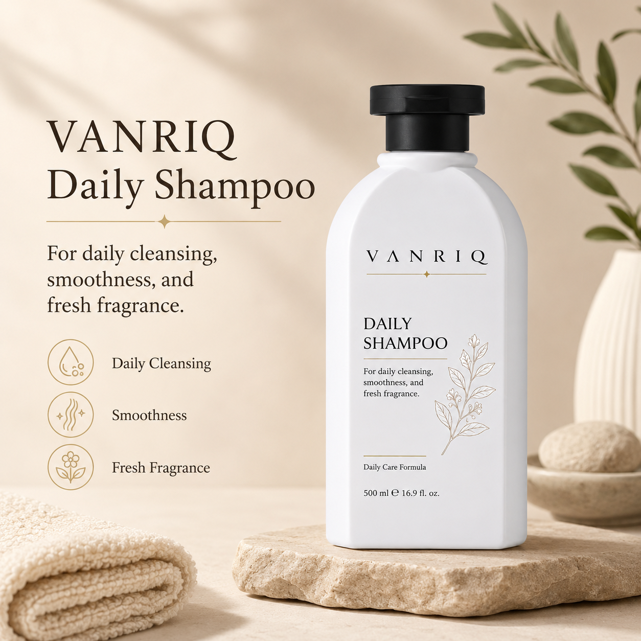 Daily Care Shampoo - Printed Packaging 2 detail 1