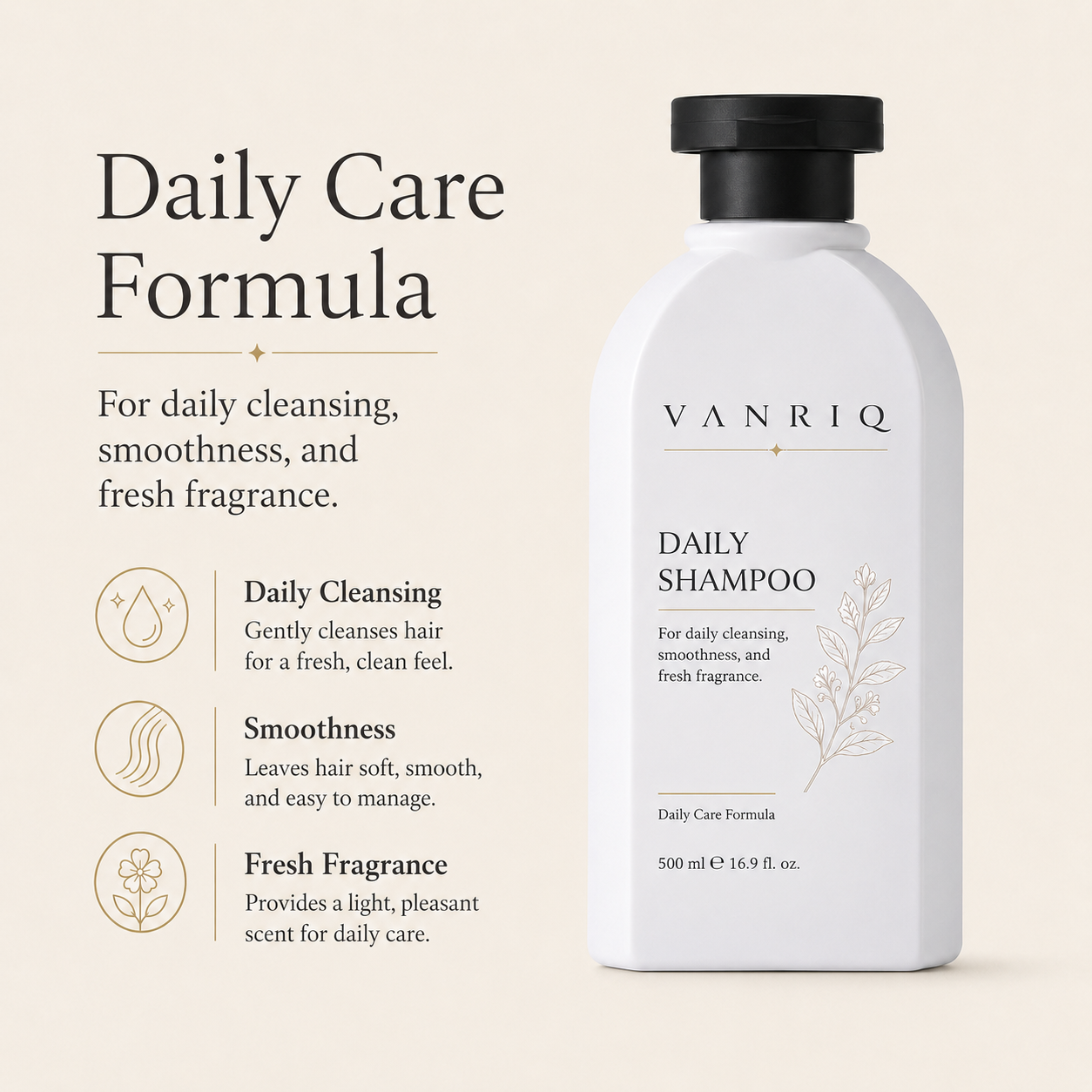 Daily Care Shampoo - Printed Packaging 2 detail 2
