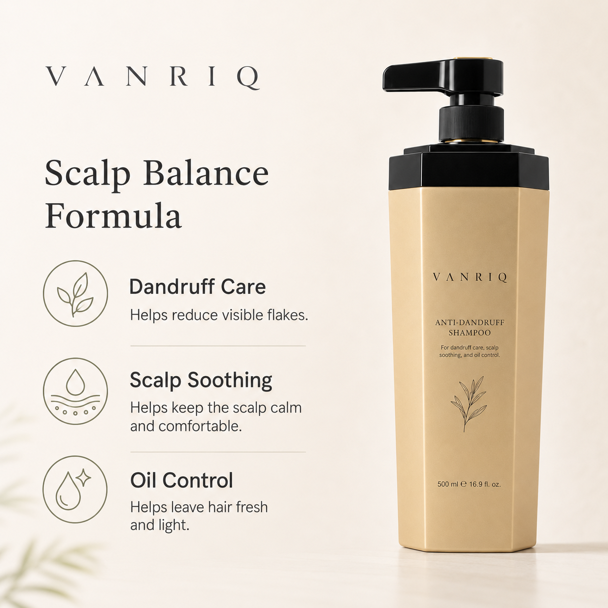 Anti-Dandruff Shampoo - Printed Packaging 1 detail 2