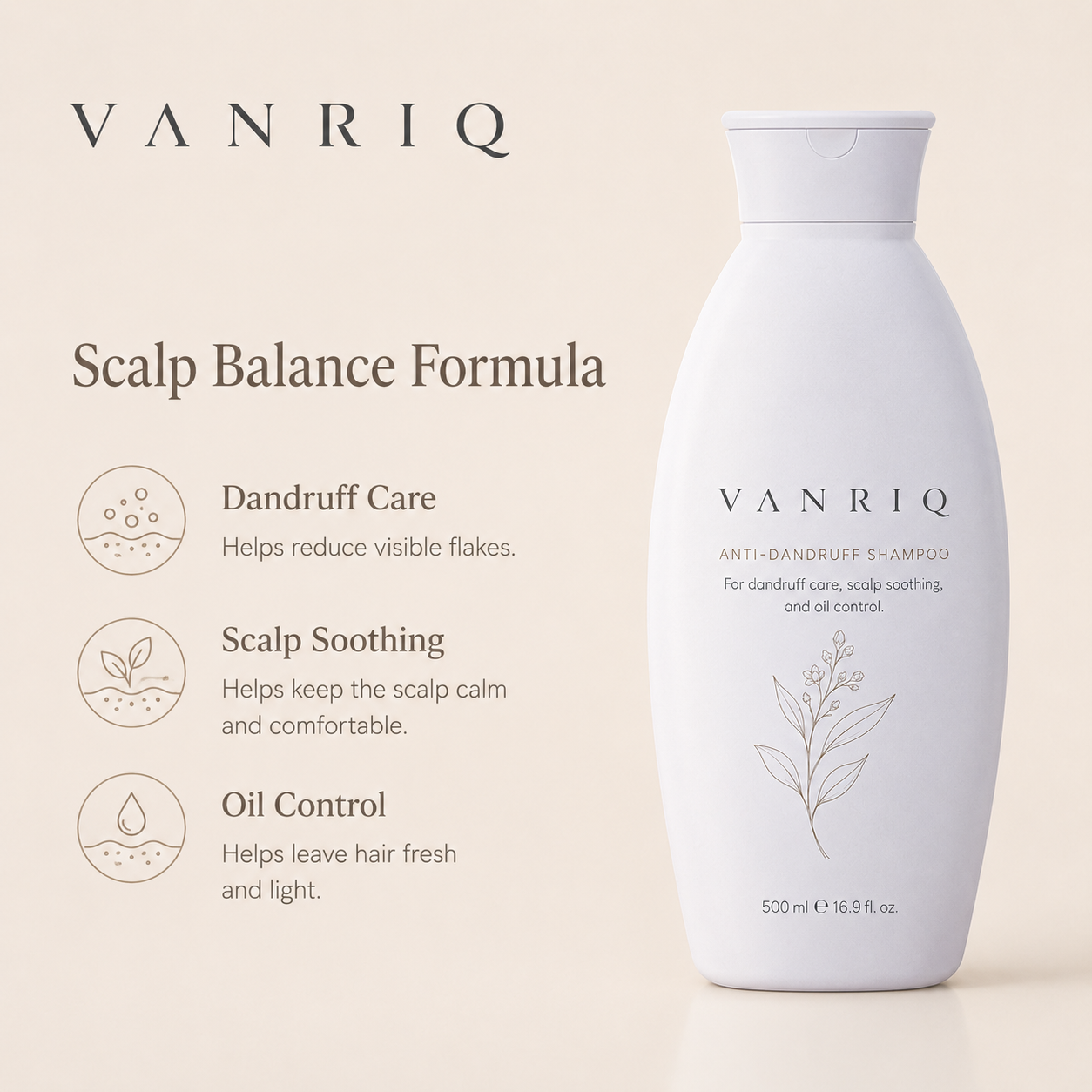 Anti-Dandruff Shampoo - Printed Packaging 2 detail 2