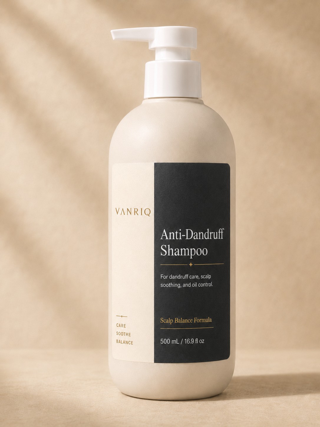 Anti-Dandruff Shampoo - Sticker Packaging