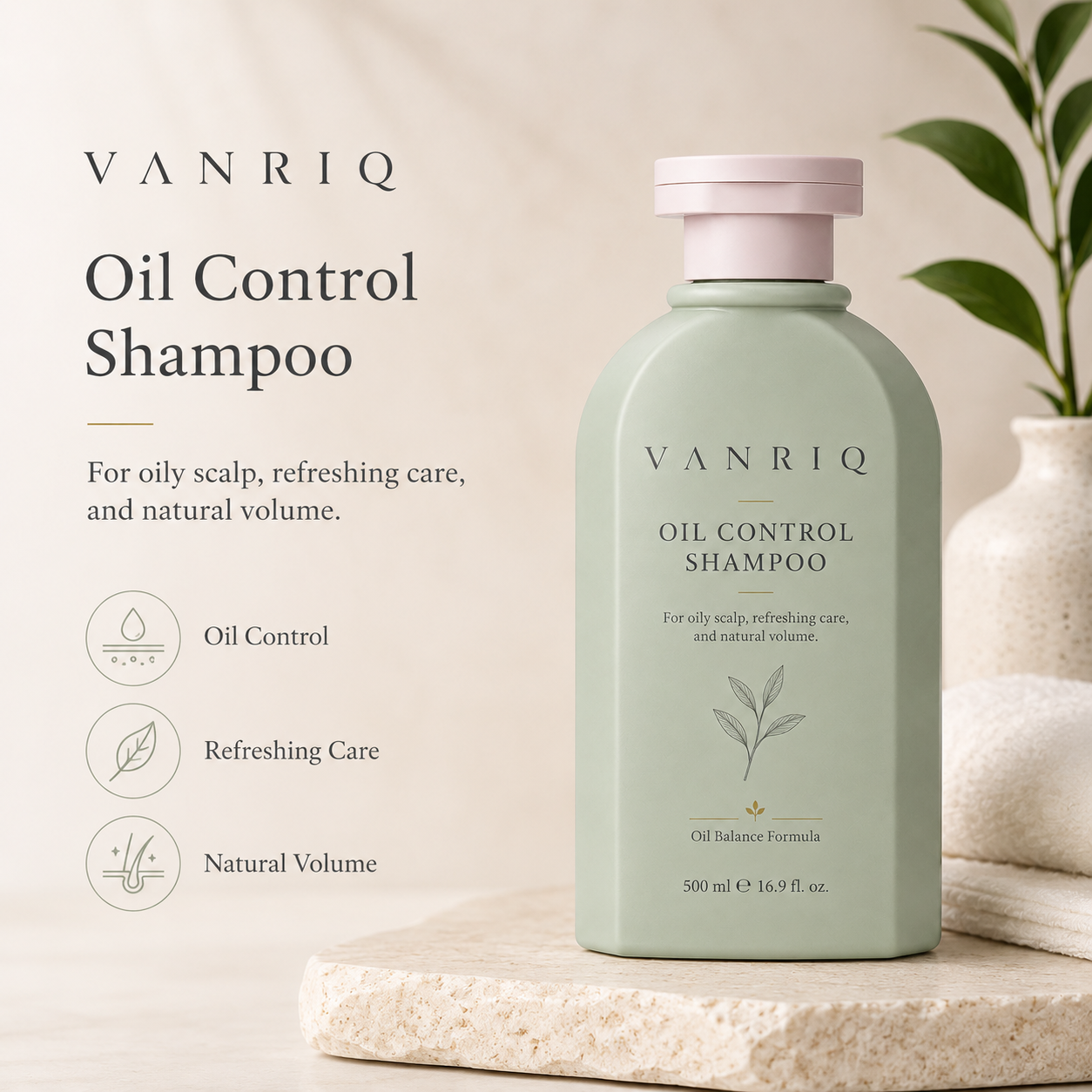 Oil Control Shampoo - Printed Packaging 1 detail 1