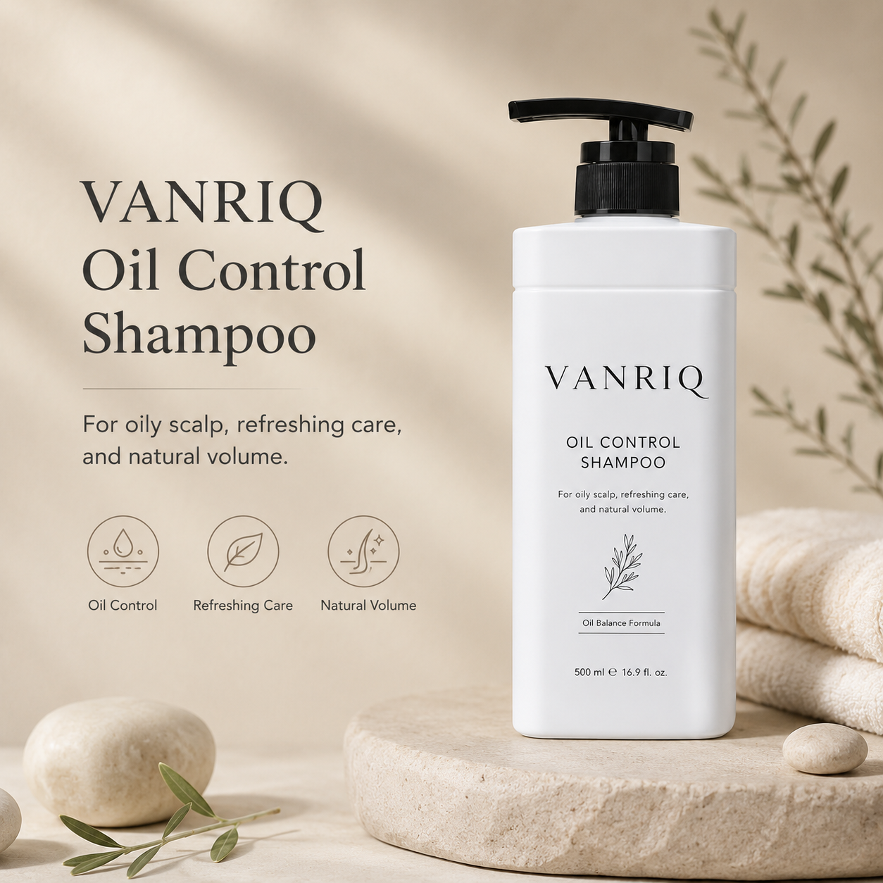 Oil Control Shampoo - Printed Packaging 2 detail 1
