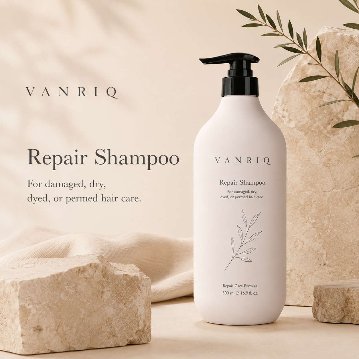 Argan Oil Repair Shampoo - Printed Packaging 1 detail 1