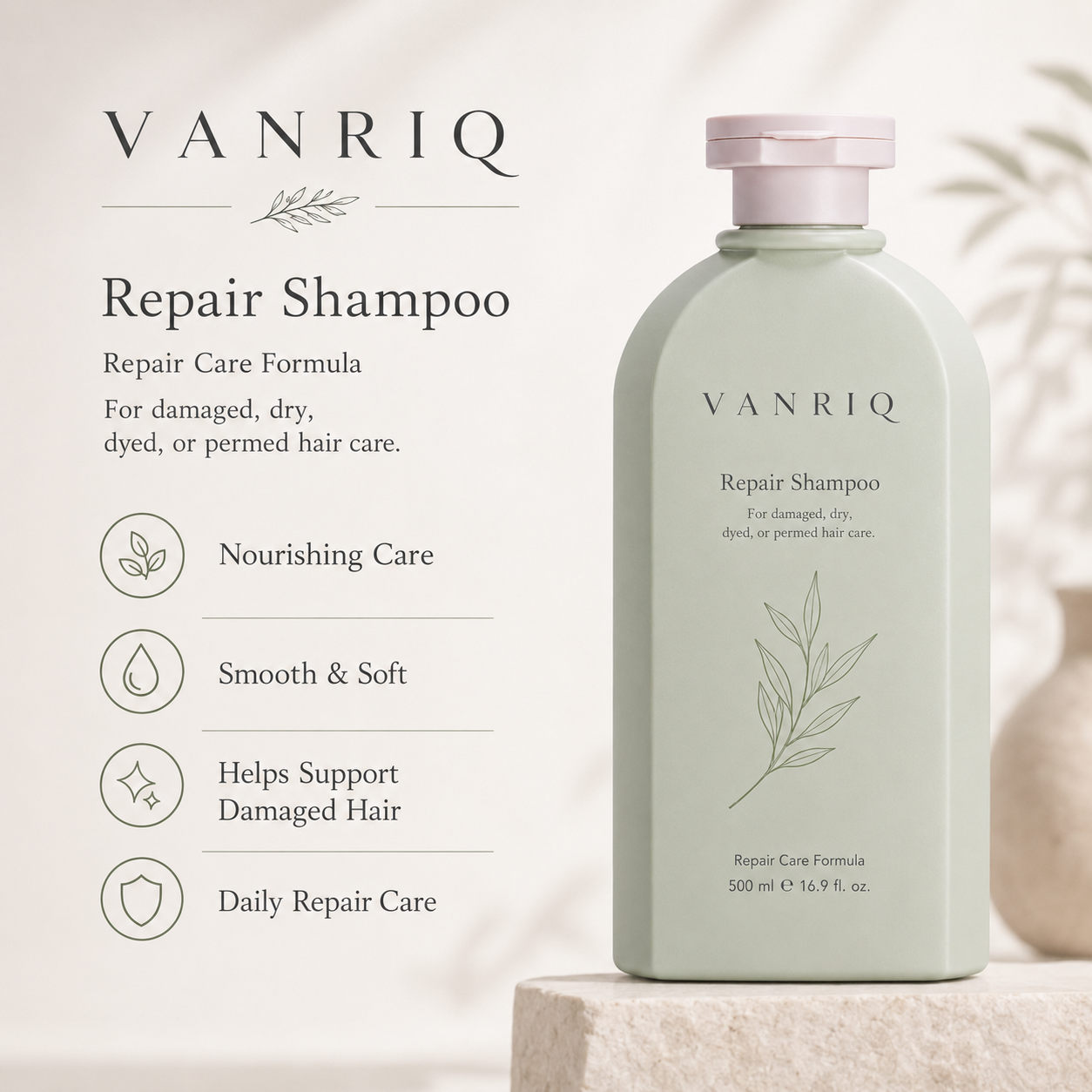 Argan Oil Repair Shampoo - Printed Packaging 2 detail 2